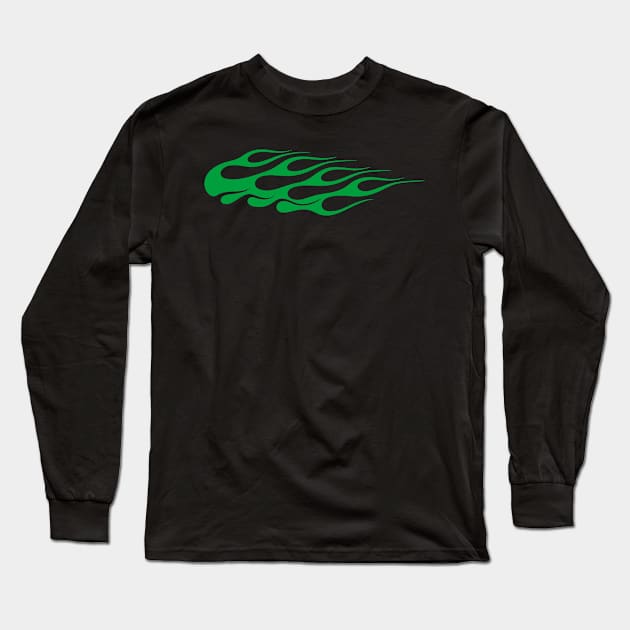 Flames E-2 Long Sleeve T-Shirt by PhantomLiving